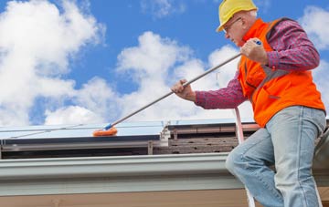 Wilsford soft wash roof cleaning